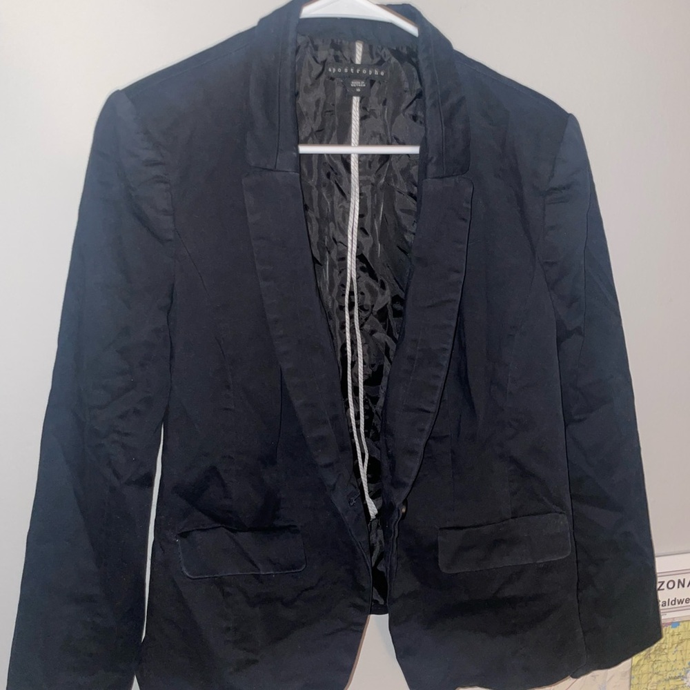 Apostrophe Elegant Black Jacket